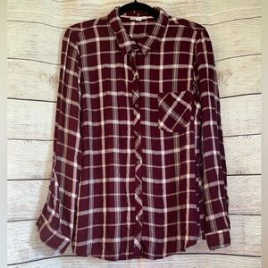 🤎3/$10 Westport Button Down Top Size XL